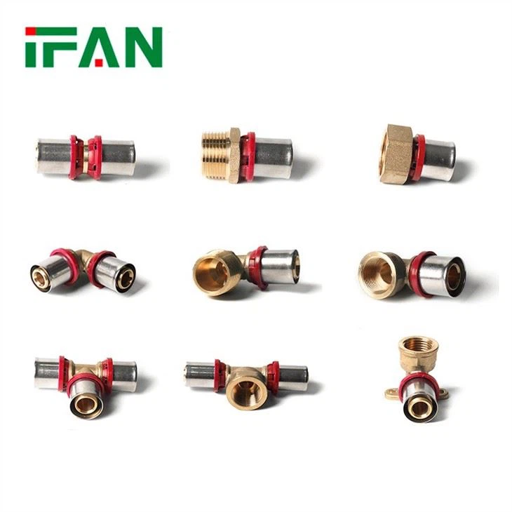 Pex Pipe Brass Press Fitting