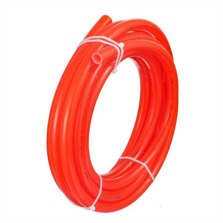 Red Underfloor Heating Pipe