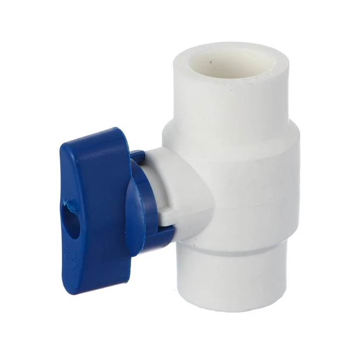 PPR Blue Handle Mini Valve